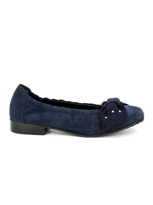 ballerina da donna in camoscio blu CARLA ORTI | T704Y